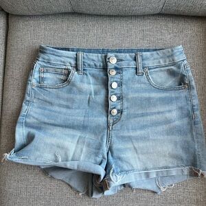 American Eagle Distressed Denim Shorts